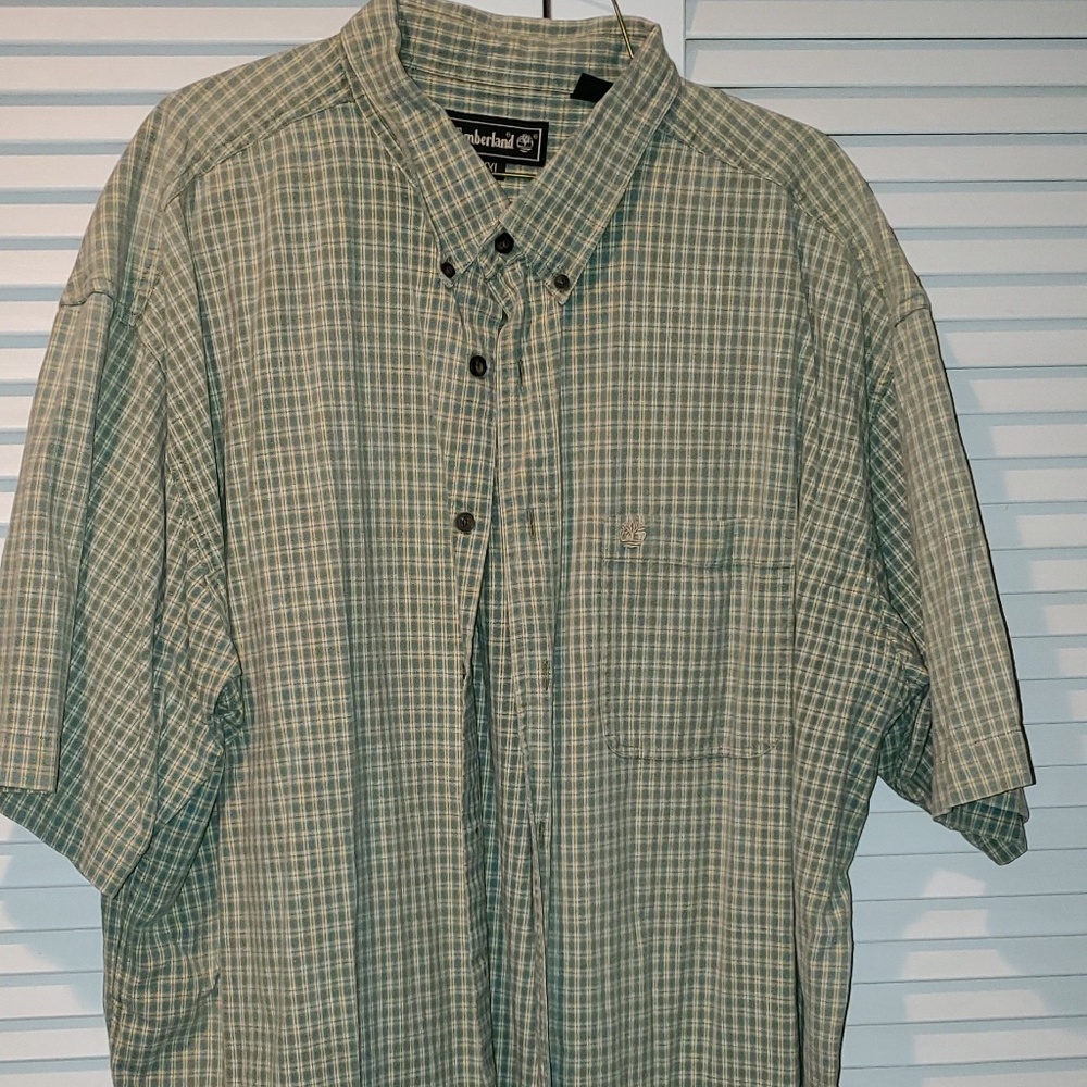 Timberland button up short sleeve